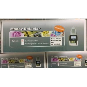 2 in 1 Mini Counterfeit money Dollar Bill Detector US Euro Pound Fake Currency