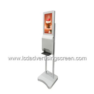 Buy cheap TFT LCD Advertising Screen With Automatic Foam Soap Hand Sanitizer Dispenser Android Digital Signage With Software from wholesalers