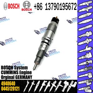 Buy cheap High Quality New Diesel Common Rail Fuel Injector 4940640 0445120121 For ISLe Engine from wholesalers