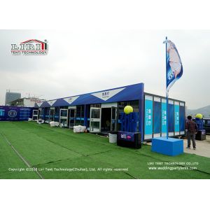 Buy cheap Large Modular Tent For Events With Glass Wall Wind Loading 120km / Hour from wholesalers