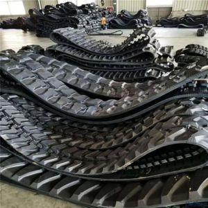 Buy cheap DC60 Excavator Rubber Crawler Track Replacement Part Customized from wholesalers