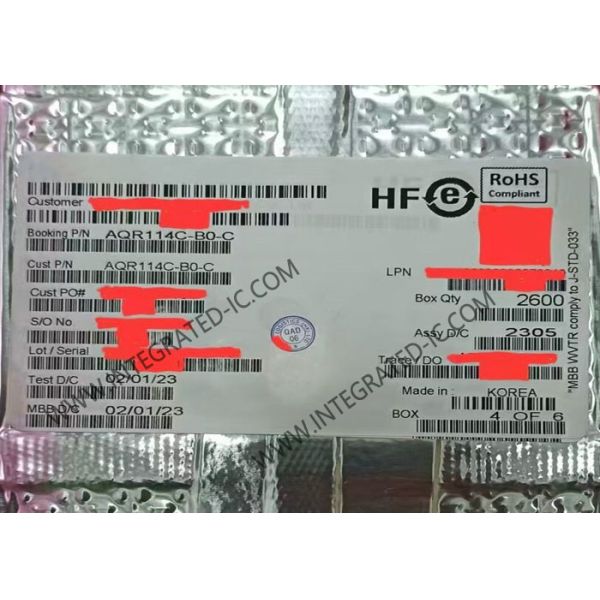 Buy cheap AQR114C-B0-C Ethernet IC Ethernet PHY Transceivers Single-Port AQRATE GEN4 Ethernet PHYs from wholesalers