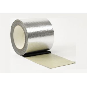 Buy cheap Self Adhesive Flashing Aluminium Foil Tape 100mm Butyl Rubber from wholesalers
