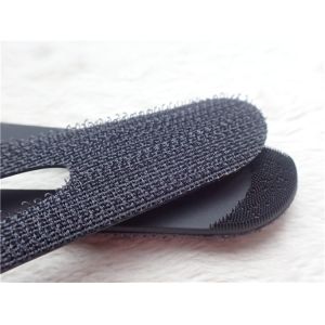 Custom Black Velcro Hook And Loop Patches For Garment Eco - Friendly