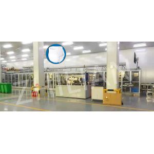 Buy cheap Ultra Thin Incontinence Pants Machine Pull Up Adult Diaper from wholesalers