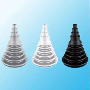 Buy cheap Tapered Molded Custom 70 Shore A Silicone Rubber Bellows from wholesalers