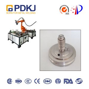 Buy cheap 350A Automated Robotic Arm Welding Machine 6 Axis 6mm Threaded Chassis from wholesalers