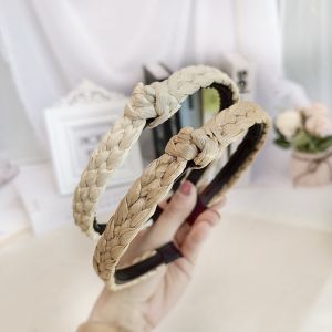 Fabric Satin Silk Elastic Bow Hair Tie Custom