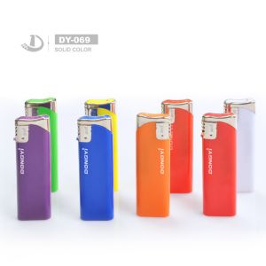 Buy cheap Electronic Cr Flip Plastic Lighter Dy-069 Cigarette Lighter with Customized Request from wholesalers