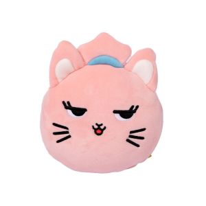 Washable 15cm Fold Plush Eye Mask Bag For Travel