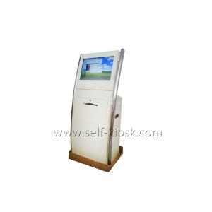 Buy cheap 22 Inch IR Touch Screen Self Printing Kiosk With Laser Printers from wholesalers