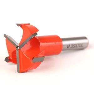 35mm Forstner Through Boring Bits 70mm Cnc Drill Bits For Wood