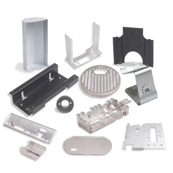 Buy cheap Precision Steel Plate Fabrication Silver CNC Housing Galvanized Electroplating from wholesalers