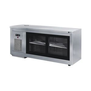 Buy cheap Digital Counter Top Display Freezer Air Cooled Sliding Double Glass Door Freezer product