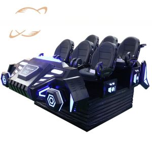 China VR attraction equipment 9d virtual reality 6 seats vr cinema chair for amusement park on sale