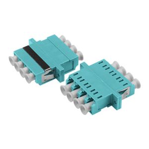 Buy cheap LC OM3 QUAD Welding Symmetry-type Adapter With Flange from wholesalers