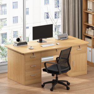 Office Furniture Simple Modern Desktop Home Computer Desk and Chair Set for
