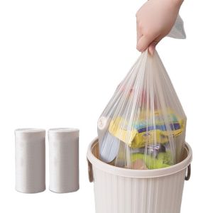 Customed Biodegradable Plastic PE Vest Type Reusable Bags on Roll for Supermarke