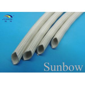 Buy cheap Extruded Silicone Rubber Tube Reinforced With Non Alkaline Fiberglass Braid from wholesalers
