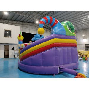 Buy cheap New Design Inflatable Castle Inflatable Bounce House With Slides Clown Circus Inflatable Combo For Party For Kids from wholesalers