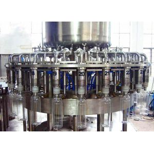 Touch Screen Control 3.8KW Rotary Milk Bottling Equipment