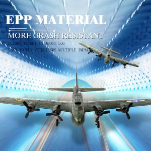 Buy cheap Fx817 Remote Control Aircraft B17 Bomber Fixed-wing Glider Children Model Toy Age Range 5 to 7 years 2.4GHz Radio Control from wholesalers