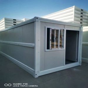 Foldable Steel Container Office with Graphic Design and Project Solution