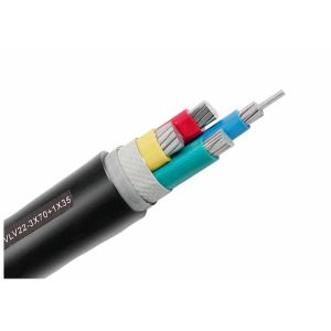 Buy cheap Four Core Aluminum Conductor 1.5 - 800 Sqmm PVC Electrical Cable KEMA Certified from wholesalers