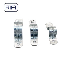 Buy cheap Hot DIP Galvanized EMT  2 Hole Conduit Strap Electrical Electro Galvanized from wholesalers