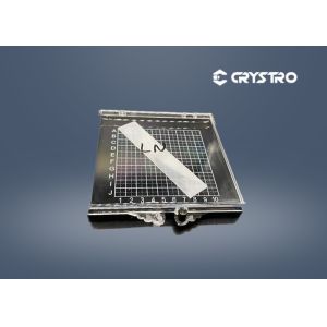 Buy cheap CR AU Coating Lithium Niobate  LiNbO3 Piezoelectric Effect Crystals from wholesalers