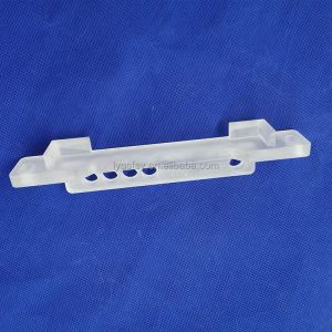 Opaque Perforated Quartz Glass Sheet Customized Size