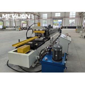 Buy cheap Pre Punching Automated Rack Roll Forming Machine Line For Adjustable Width Heavy Uprights from wholesalers