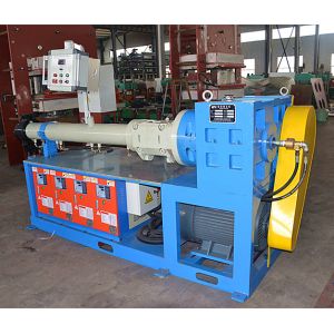 Buy cheap Silicone Rubber Cold Feed Rubber Extruder Machine from wholesalers