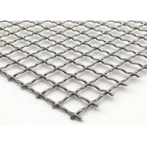 Buy cheap High Strength Steel Pre Crimped Mesh Woven Wire 3mm Thick from wholesalers