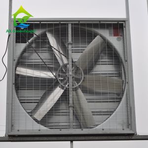 Buy cheap 1380*1380*400mm Industrial Wall Exhaust Fans Greenhouse Cooling System product