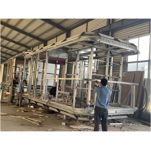 Main Structure Galvanized Light Steel Frames Prefab House Villa for Space