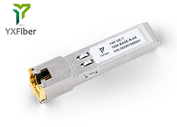Buy cheap SFP Transceiver 1000base-T 100m RJ45 Copper Module SFP product
