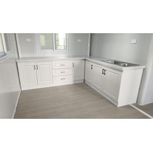 Expandable Container House for Flexible and Adaptable Living Space with Steel