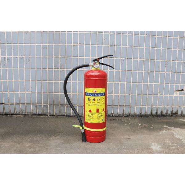 Red 2kg/3kg/4kg Dry Powder Fire Extinguisher for Class A/B/C Fires