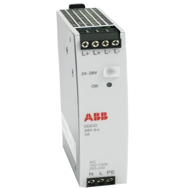 Quality ABB 3BSC610065R1 SD832 Power Supply 24VDC 5A  100-120/200-240 V  0.45kg for sale