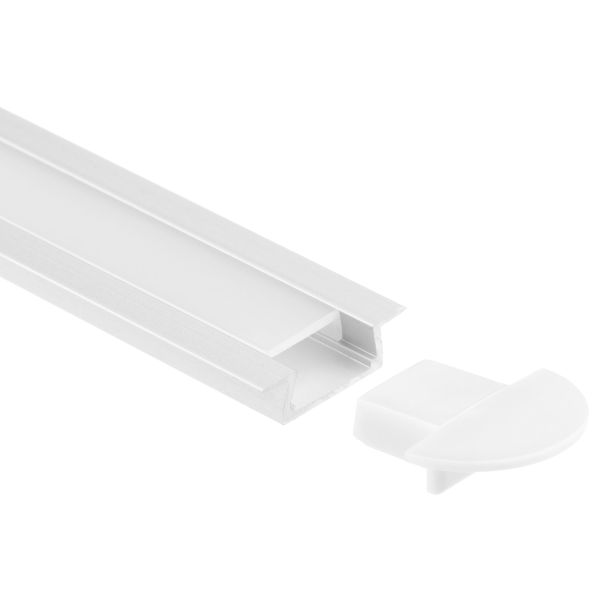 Buy cheap Household 6063 T5 Recessed Aluminum LED Profile 22*6mm Extrusion from wholesalers