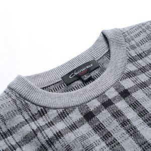 Buy cheap Breathable Mens Knit Pullover Sweater Round Neck For Autumn / Winter from wholesalers