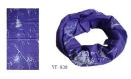 Quality Blue and White Lightning Design Magic Scarf (YT-839) for sale