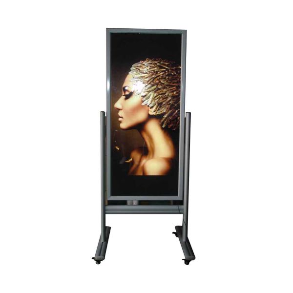 Buy cheap Right Angle Anodized Silver Profile 30mm LED Slim Light Box from wholesalers