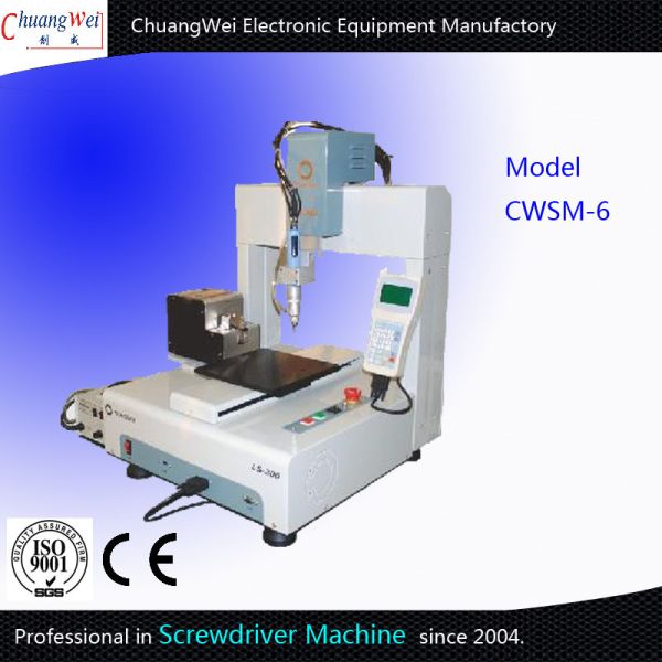 Quality Single Station Desktop Screw Tightening Machine Adsorption DSP Ccontrol for sale