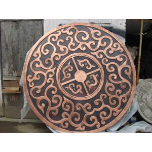 Buy cheap Chinese Style Bronze Wall Sculpture , Landmark Bronze Garden Sculpture product