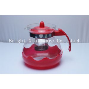 Buy cheap custom glass teapot with infuser for sale from wholesalers