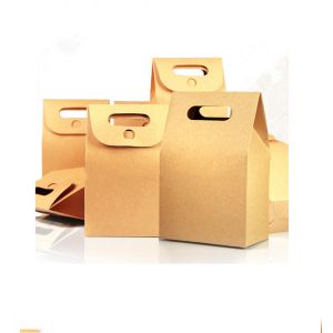 Buy cheap Recycled Kraft Paper Gift Boxes Corrugated Cardboard Shape Unique Design from wholesalers