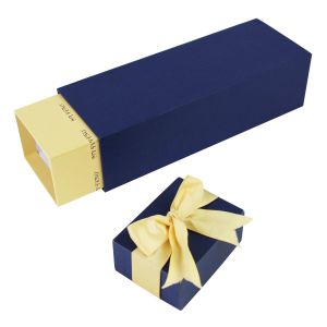 Buy cheap Straight Stand Up Perfume Packaging Box With Ribbon Compressed Cardboard from wholesalers