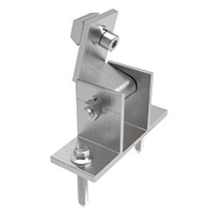 Buy cheap Silver Solar Panel Angle Brackets Ss304 PV Solar Mounting Brackets from wholesalers